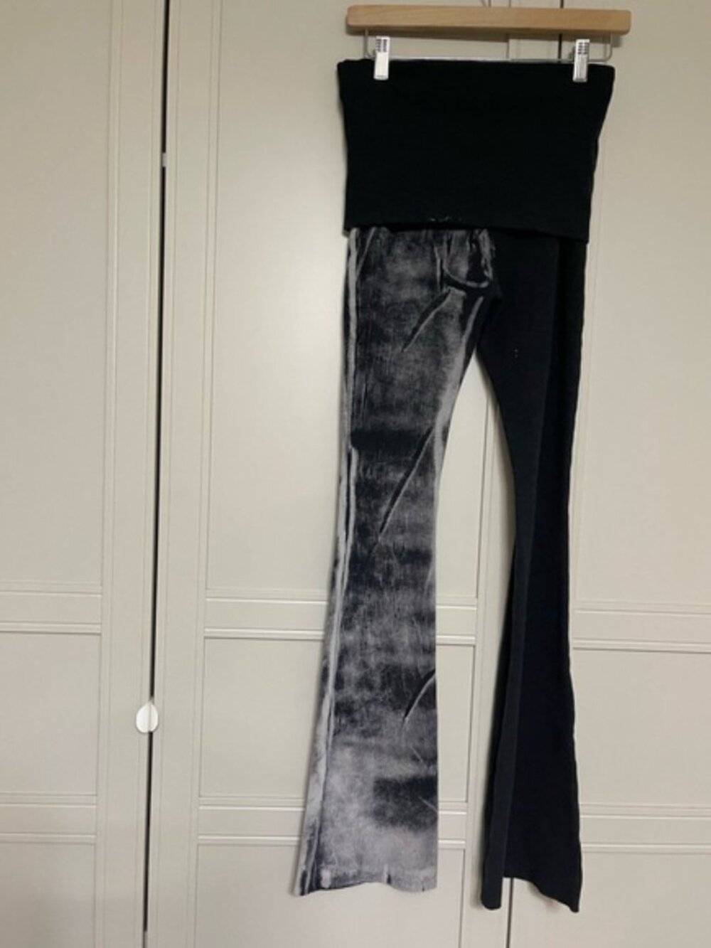 Zara Washed Effect Ribbed Pants - Picture 6 of 8